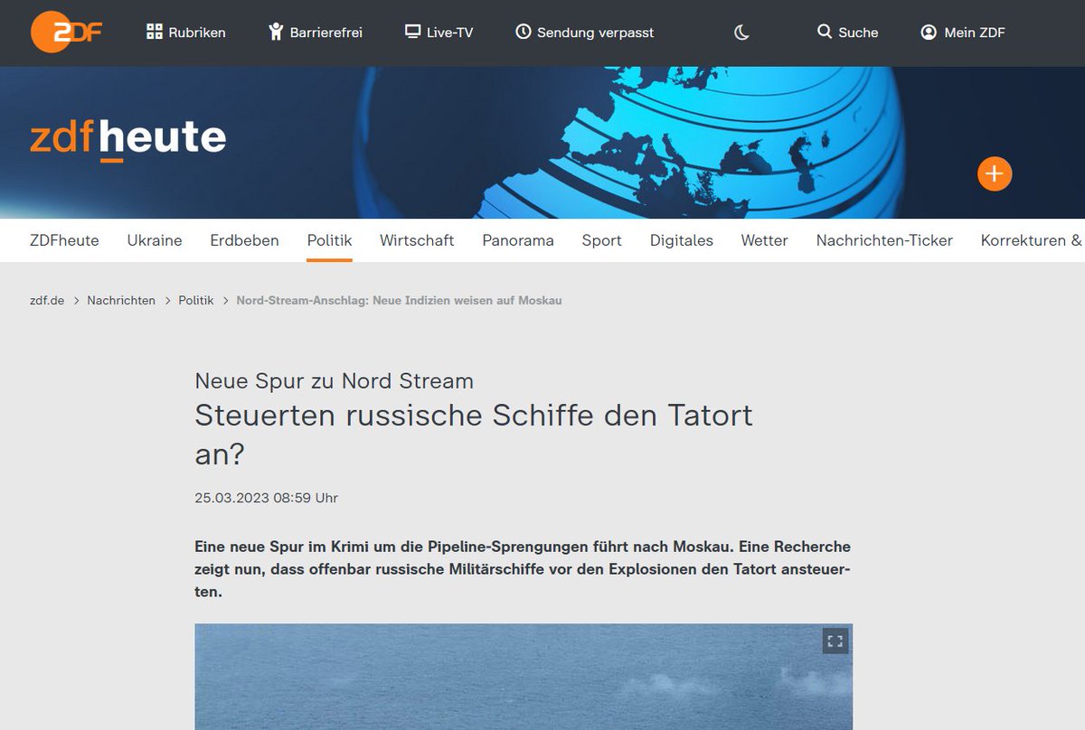 CarolaConundrum's tweet photo. Als #SyHersh über die #Nordstream -Schuldigen schrieb, berichteten unseren "unabh." 😖 zwangsfi. Medien #ARD #ZDF nicht im TV... Dann kam die ARD m. einer eigenen (!) Recherche zu 6 pro-UKR Leuten "in einem Boot"😖... jetzt kommt d. ZDF an m. lt. "t-online"-Recherche wars RUS 😖 https://t.co/asZva8bX3k