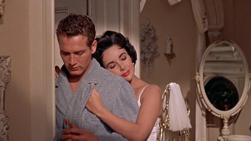 #MarchMovieMadnessChallenge
Day 25 - Favorite Paul Newman Performance
Cat on a Hot Tin Roof (1958) Richard Brooks

Steamy, although reduced, Tennessee Williams adaptation. Newman and Taylor are dramatic magic together.