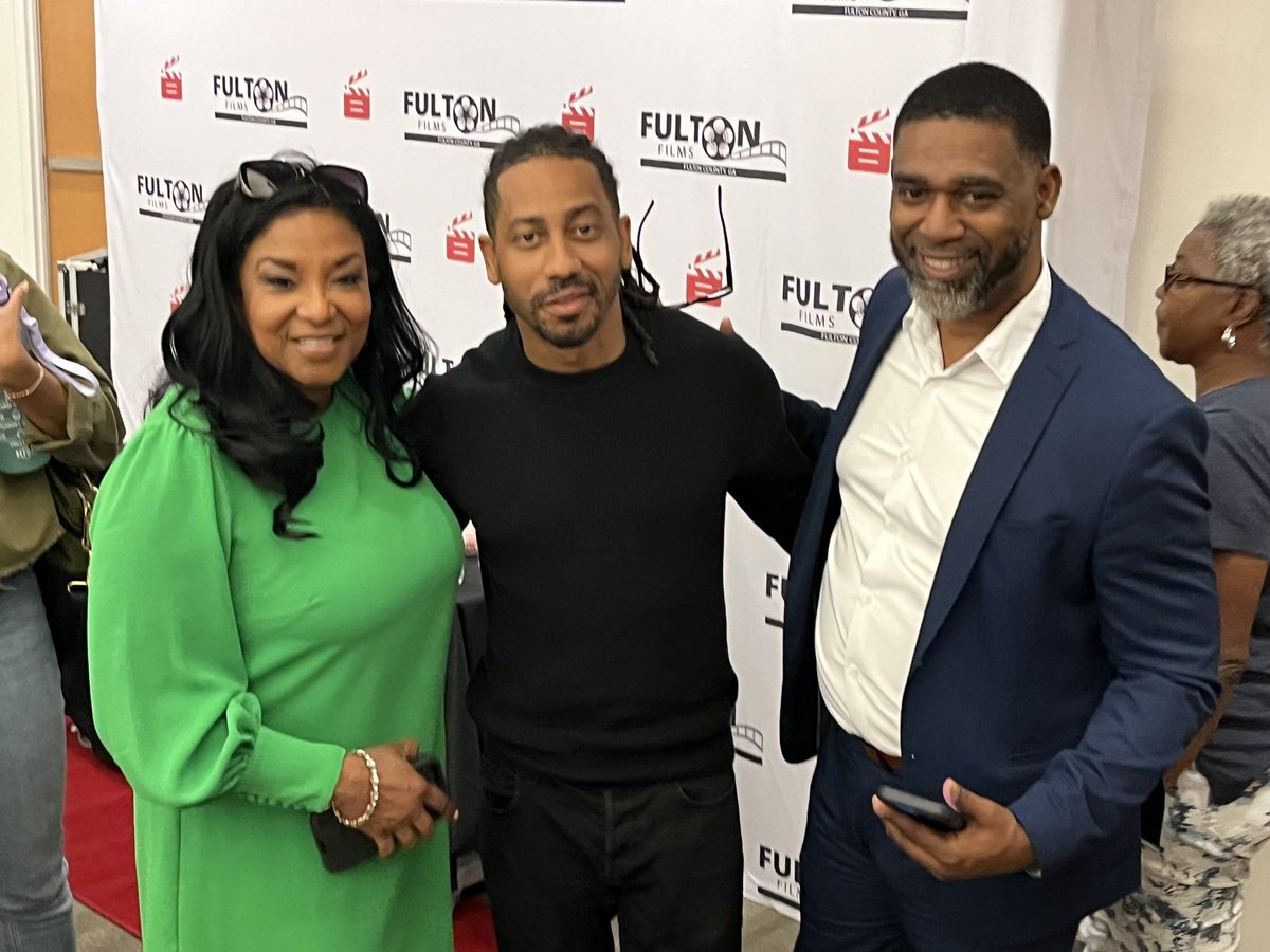 Shaunya_Chavis's tweet photo. 🎬 Thoroughly enjoyed the Black Women Film Network Summit & Luncheon sponsored by #FultonFilms where some of my sHEROs in the industry were honored.
🎥 And the kickoff to our Master Class Series was a success with Actor Brandon T.Jackson. Thanks Team @FultonFilmsGA & @FGTV 🎉📺 https://t.co/1FukSX5S76