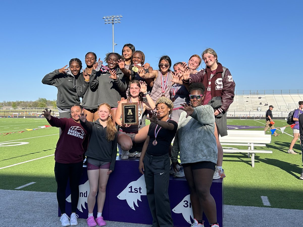 Congratulations to the Anna Coyote Relays Champions!! Great day to be a Bearcat!