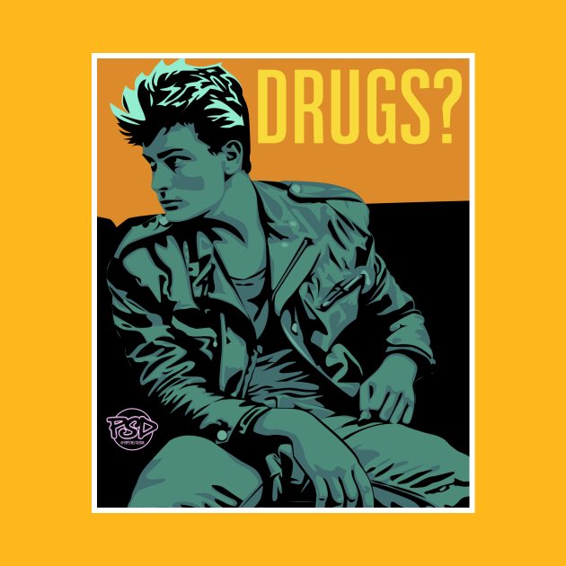 popstreetdesign's tweet photo. Drugs? tee now available at @TeePublic Check it out! Link in bio https://t.co/Kd1EvsyTKs