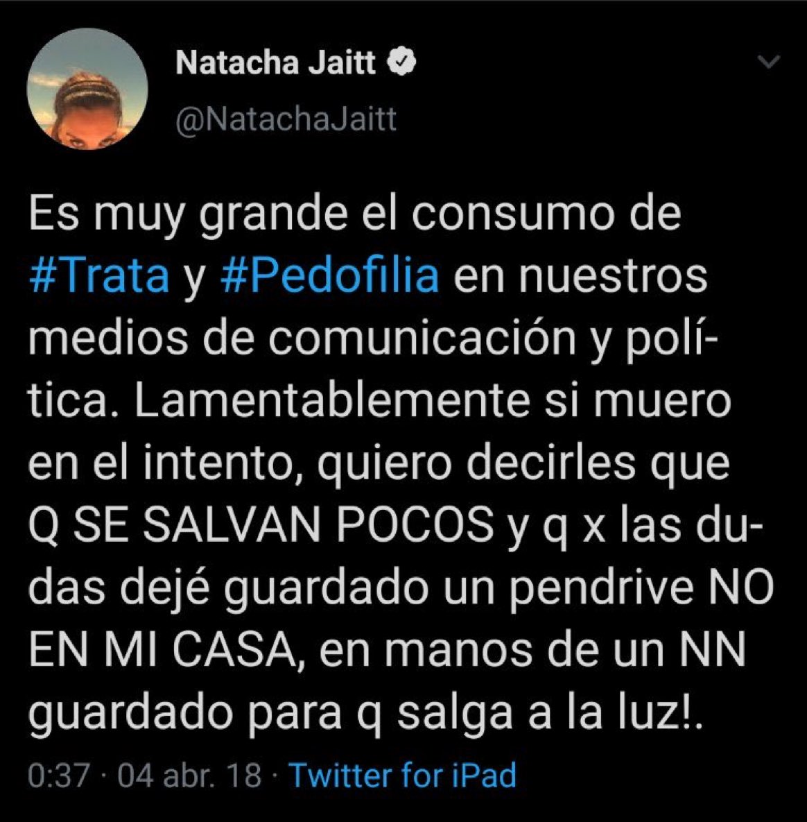 AngeldebritoOk's tweet photo. Esto lo conté en #LAM la semana pasada. Nadie se acordaba pero #Natacha me lo dijo en persona. https://t.co/HbFBF4wJce