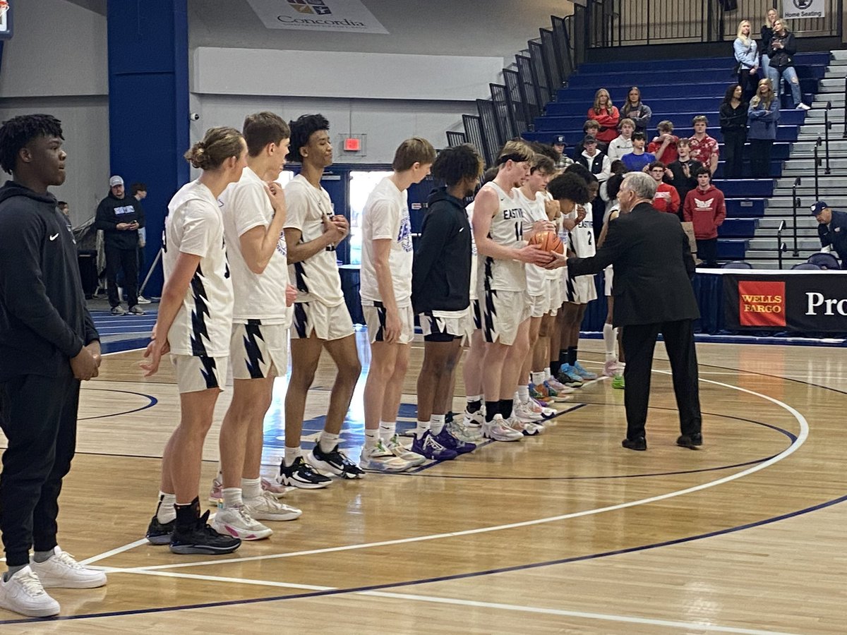 Congrats to <a href="/EVBoysHoops/">Eastview Boys Basketball</a> on the awesome season and to the Seniors and Coaches a special congratulations on your amazing careers! You are such talented players and coaches, but more thankful for your leadership on and off the floor.  This has certainly been a season to remember!