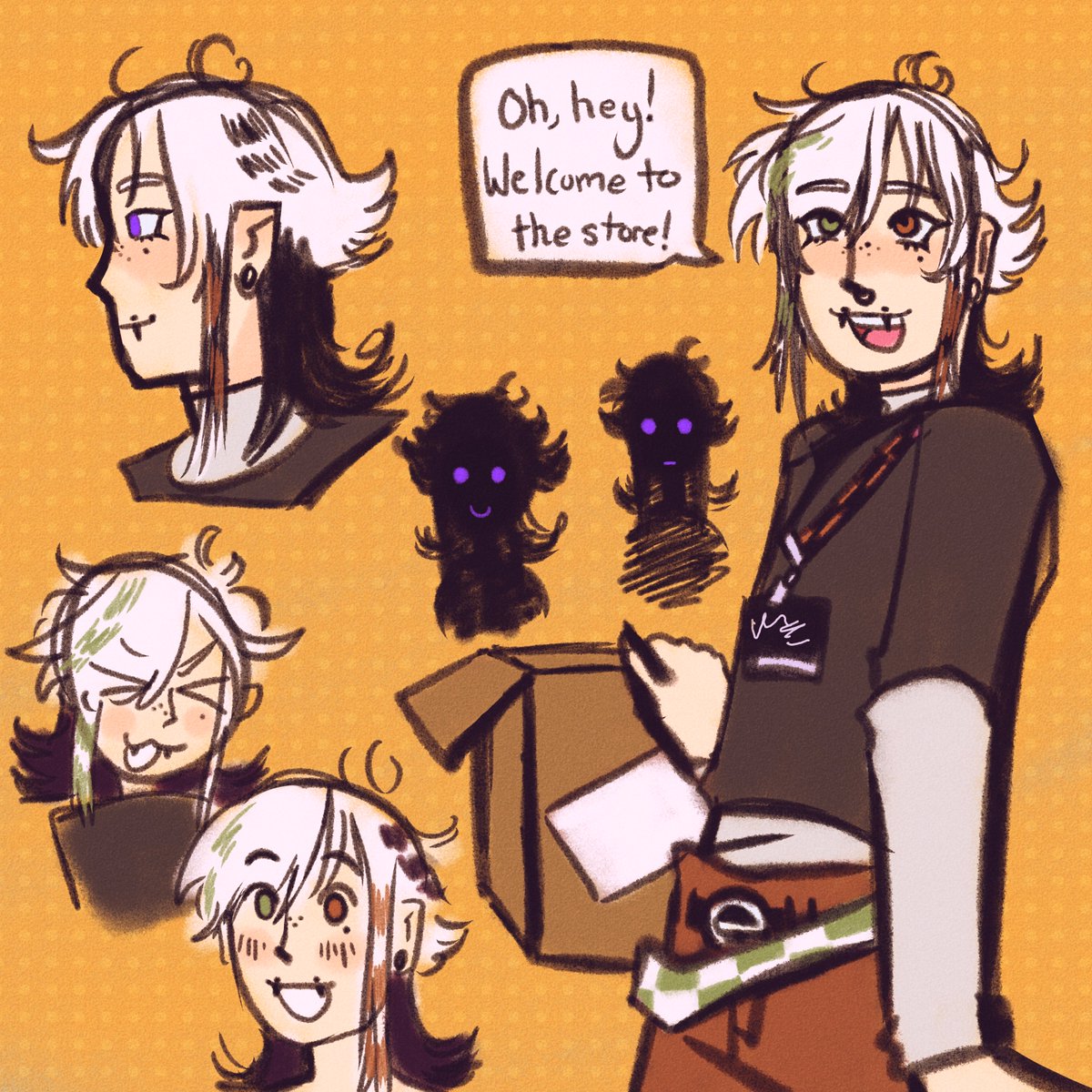 marbledlizard's tweet image. hey guys look at my new oc that i created arent they so cool