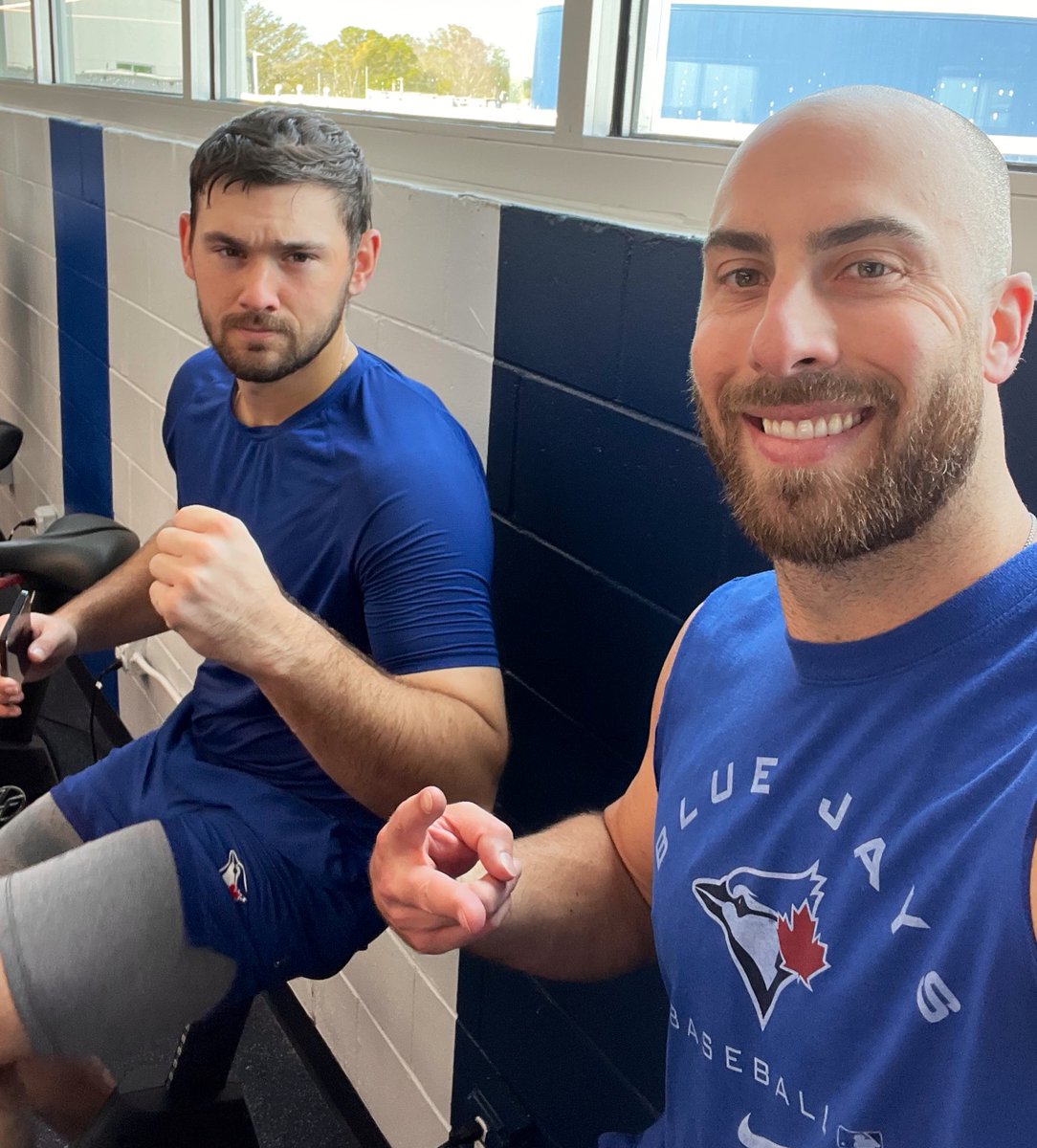 So happy/proud of my guy <a href="/pop_zach/">Zach Pop</a> for making the opening day roster 👊🏼