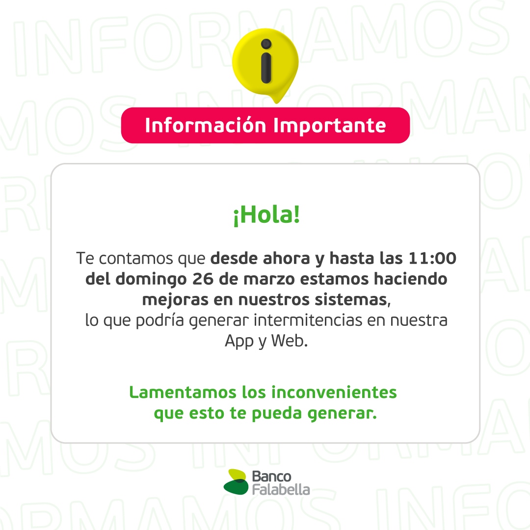 Banco Falabella tweet media