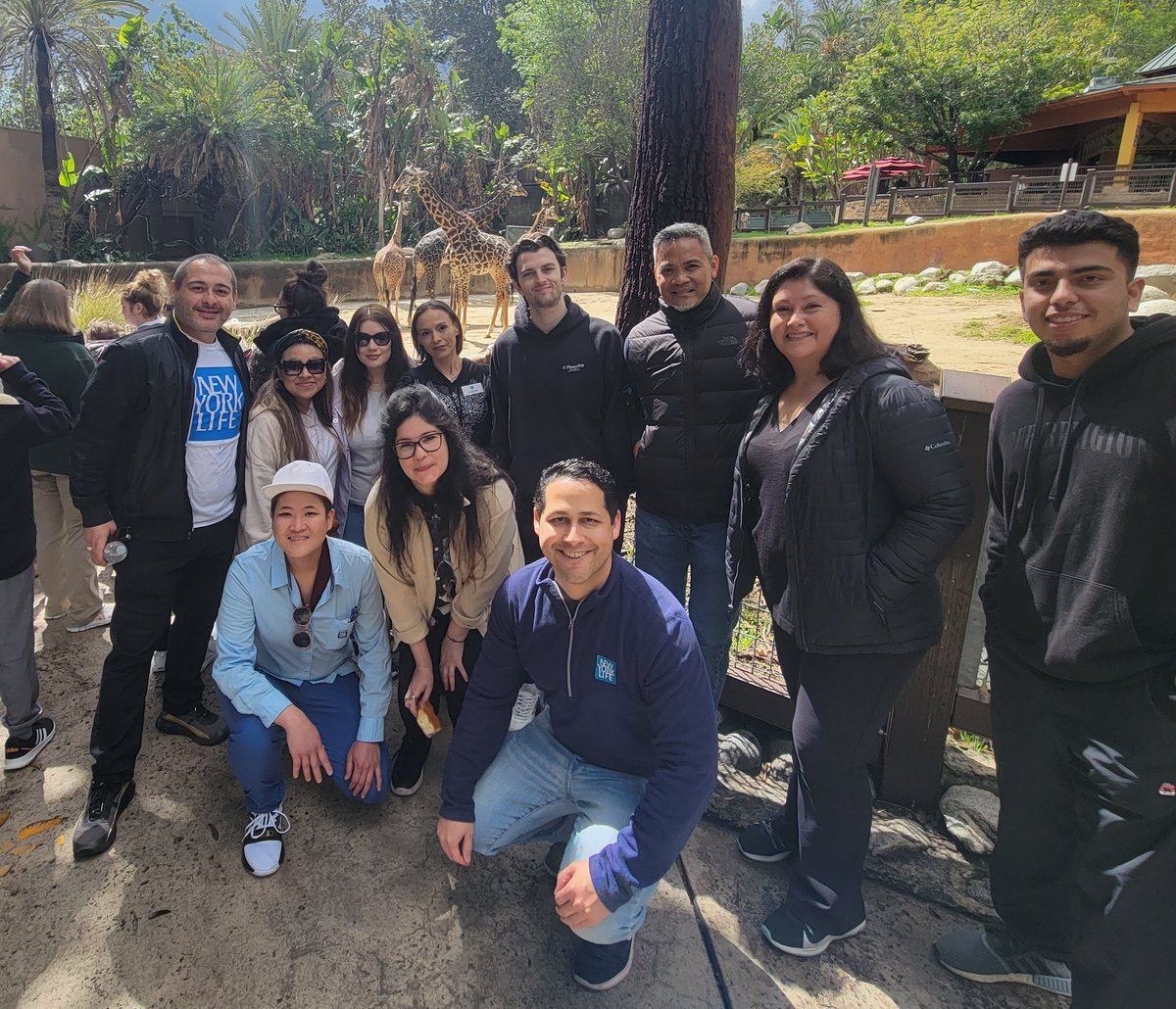 Volunteering at the LA Zoo to help the community was an amazing experience. We have the BEST Team of Professionals, and I am so proud to represent NEW YORK LIFE.  #newyorklife #lazoo #volunteer