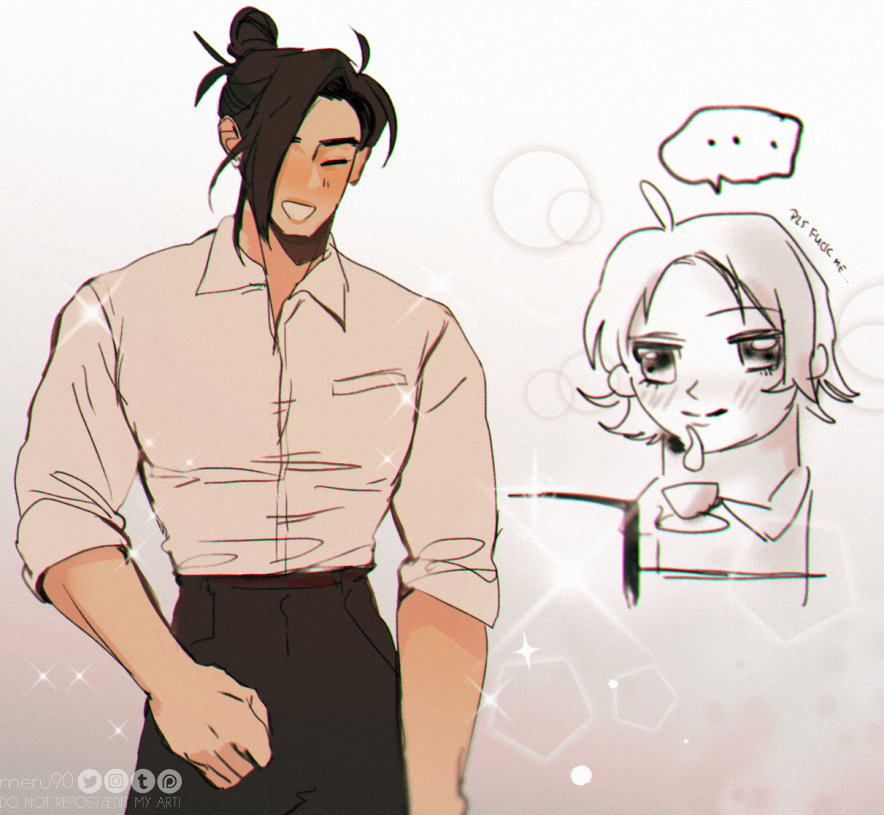 they are so silly :,) #fengqing #tgcf 