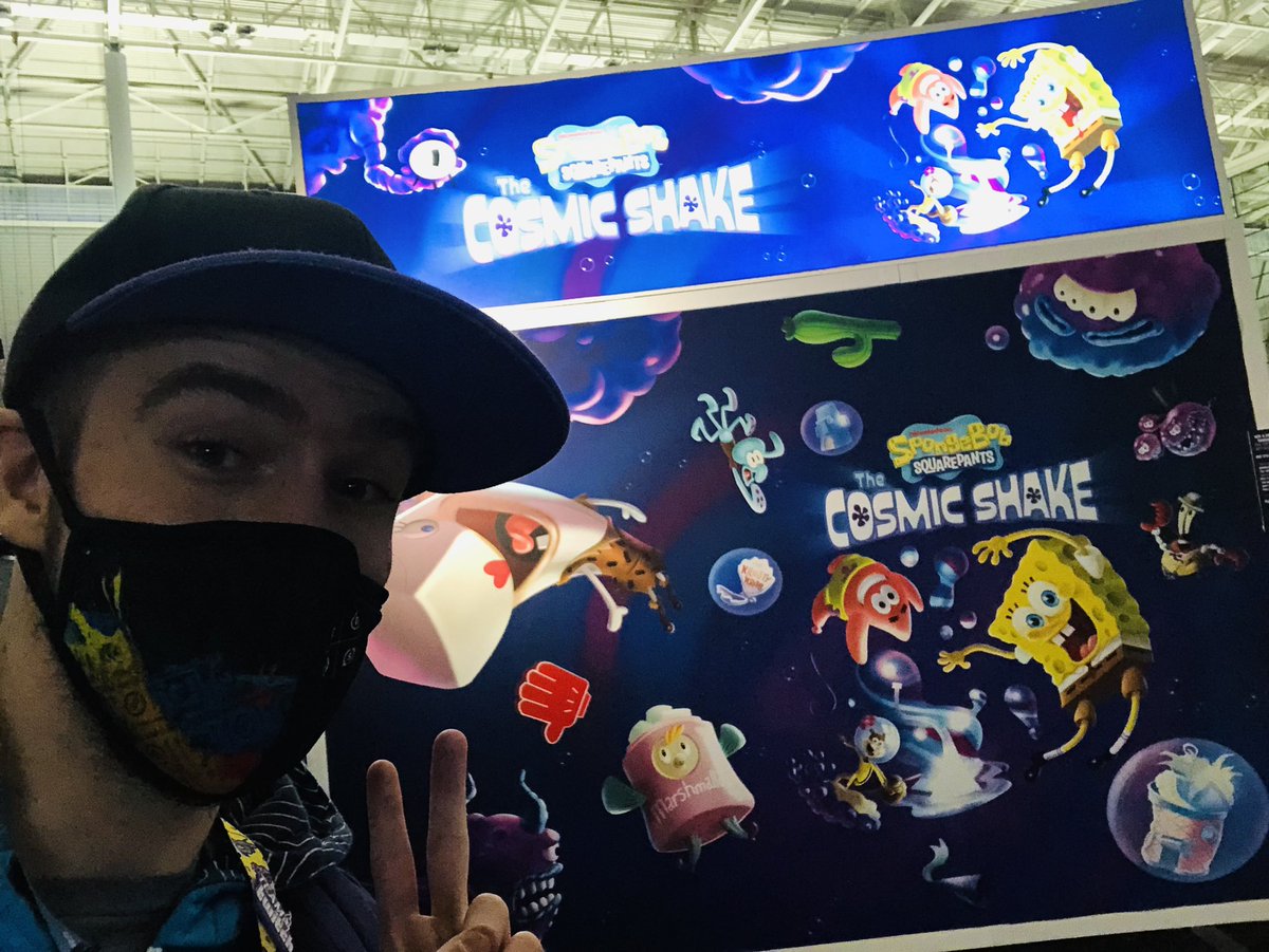 _Smirky's tweet photo. Itโs great to see @THQNordic here at #PAXEast, and Iโm a huge fan of the Photo Wall for SpongeBob SquarePants: The Cosmic Shake! ๐
Go play this game, itโs worth it! ๐
#CosmicPAX https://t.co/tGG01X2zxT