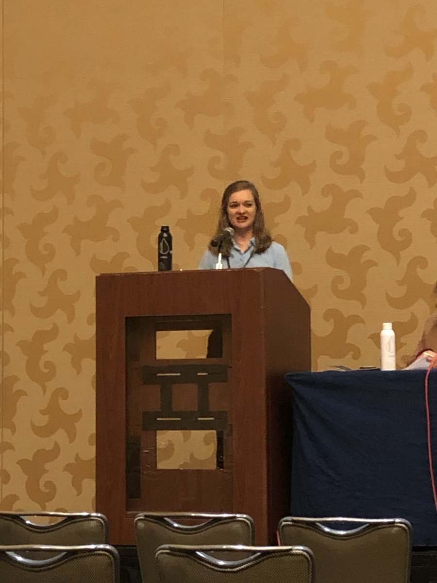 Dale Center MA student Emily Cloys presenting on her research exploring the motivations of British volunteer soldiers during the First World War. #SMH2023
