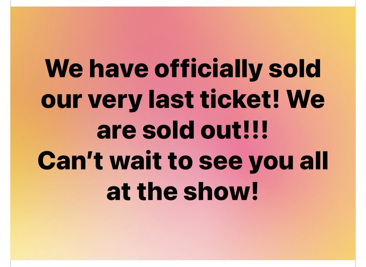 #SoldOut 🎟️ #salemwildcatpride