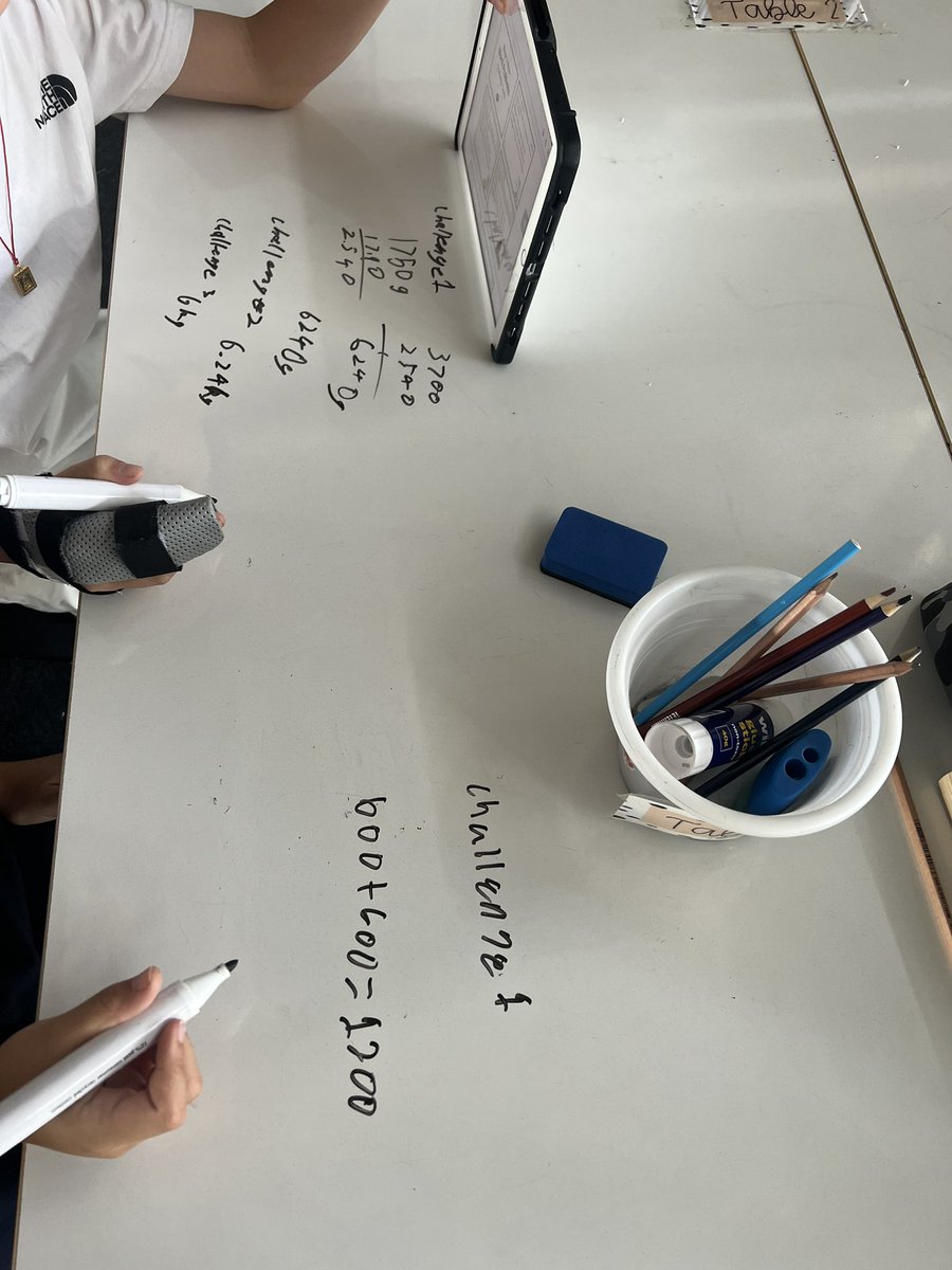 CarlaKazzi's tweet photo. THIS WEEK’S INTERACTIVE MATHS TASKS🤩Students were presented with various Challenge cards for this weeks Maths topic of ‘Mass’. Providing students the opportunity to choose a learning buddy and use the whiteboard tables to complete these tasks was very effective! #ACUedu_p https://t.co/MHeYQBCAN3