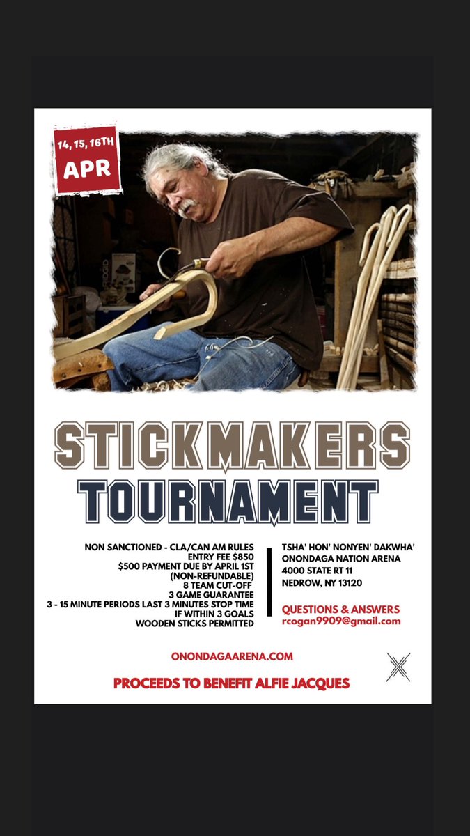 Put a team in or just come on out and support the man, the myth, the legend, Alfie J