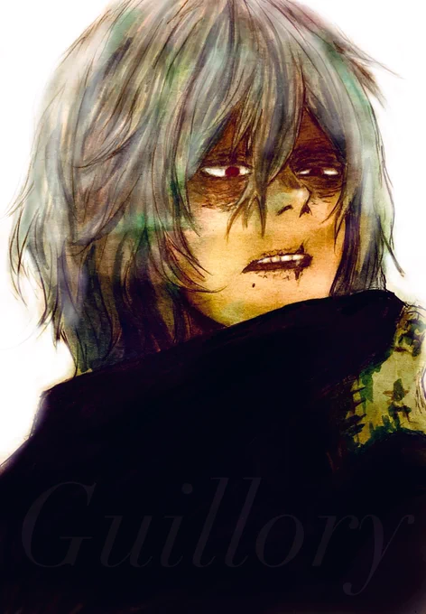 この顔好きなので描いてみましたが似なくて泣けるぜ 