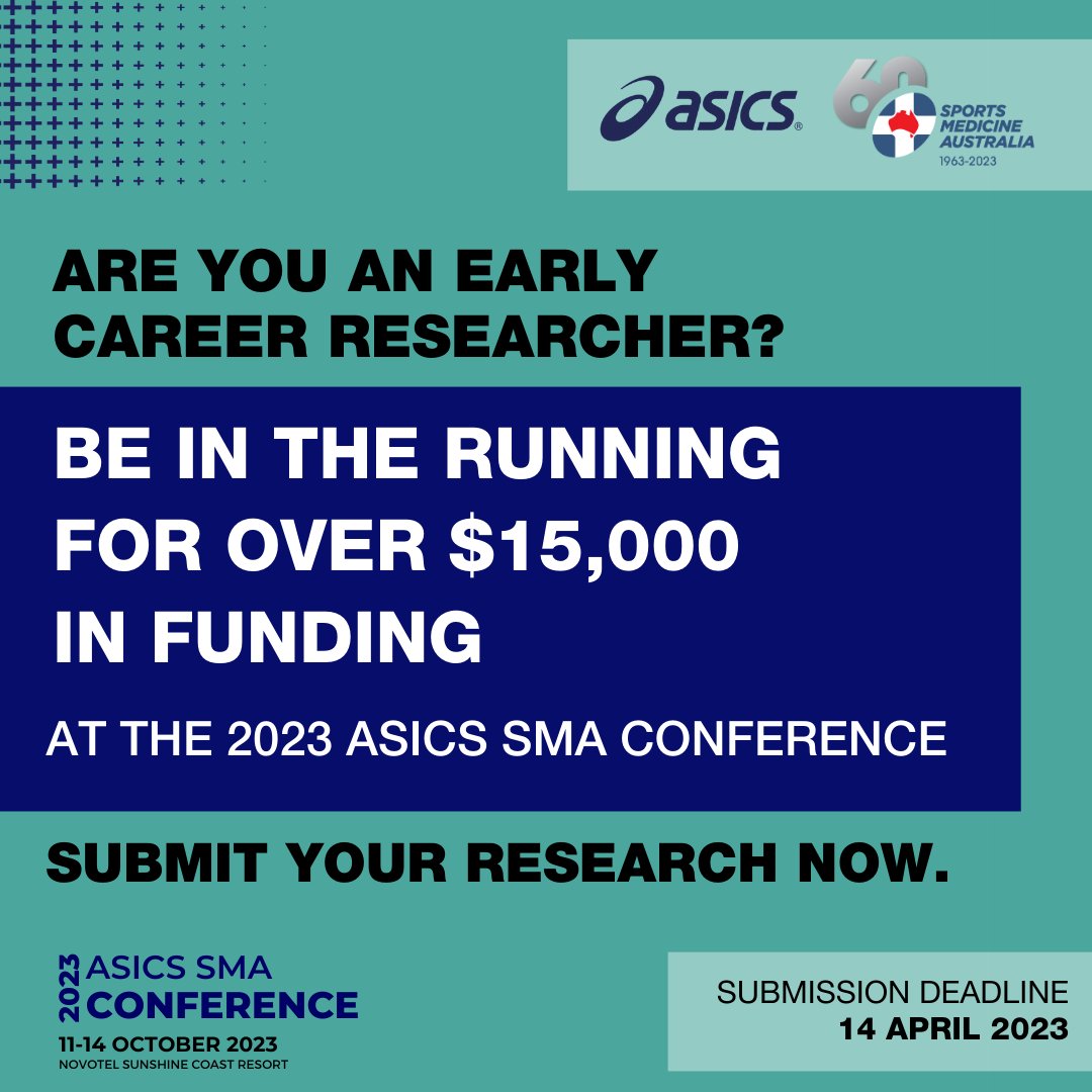 SMA_News's tweet photo. Calling early career researchers looking for peer, industry and financial recognition for your work.

Over $15,000 is available to you at the #ASICSSMA2023 Conference, with a total award pool of over $23,000. 

Submissions close 14 April.
👉 More at: https://t.co/YcwkpoCsni https://t.co/ZbPq4d3VSJ