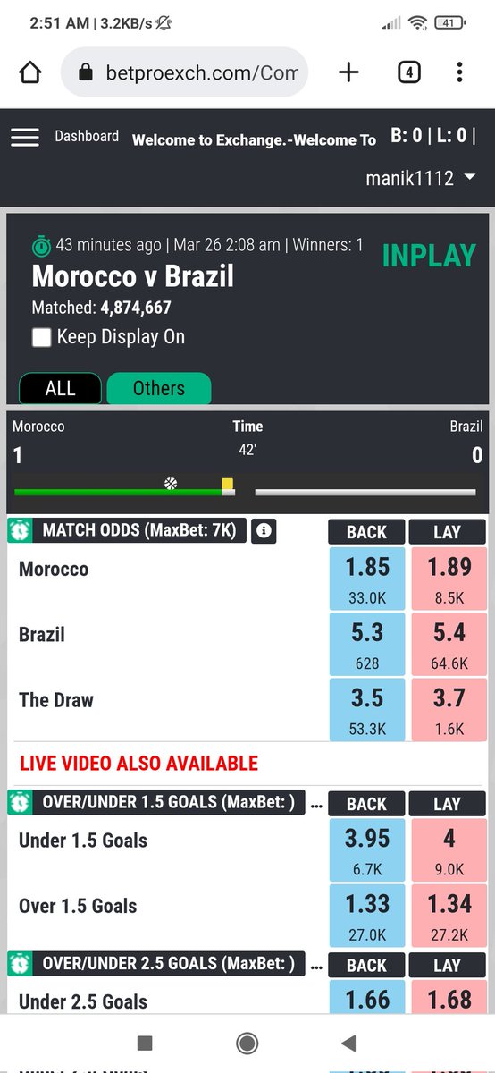 Today live Match Morocco v Brazil 🇲🇦 ⚽⚽⚽⚽⚽ 🇧🇷???