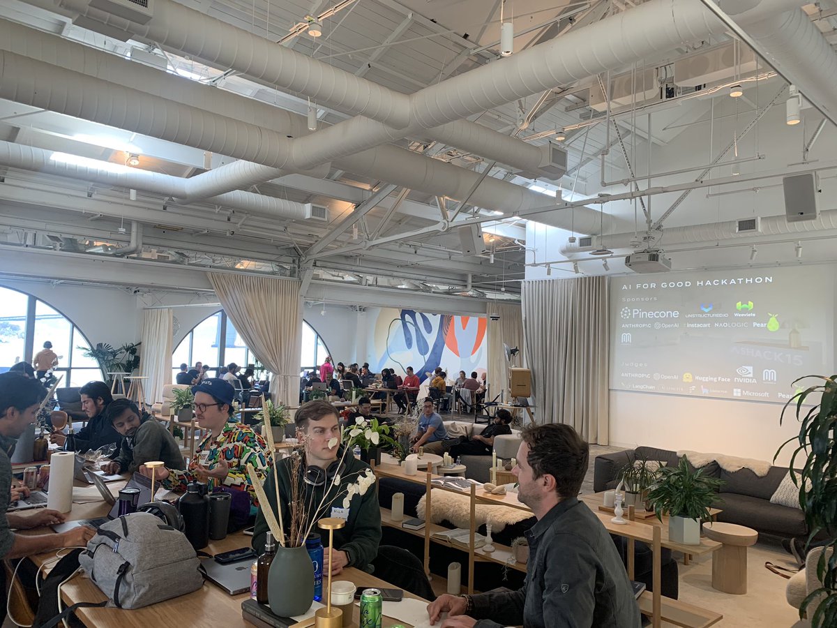 Zack Kass (@iamthezack) on Twitter photo Been in SF 13 years. Don’t remember feeling energy like this (at an impromptu hackathon). Thanks to <a href="/AviSchiffmann/">Avi</a> <a href="/cerebralvalley_/">Cerebral Valley</a> for hosting. <a href="/rohancalum/">Rohan Nuttall</a> and I are eager to see the winners! Been in SF 13 years. Don’t remember feeling energy like this (at an impromptu hackathon). Thanks to <a href="/AviSchiffmann/">Avi</a> <a href="/cerebralvalley_/">Cerebral Valley</a> for hosting. <a href="/rohancalum/">Rohan Nuttall</a> and I are eager to see the winners!