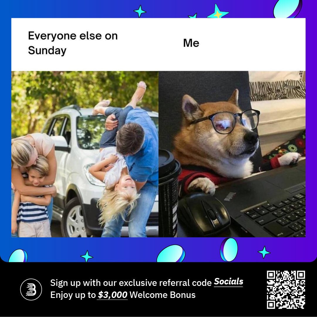 Happy Sunday! RT if you can relate 😆 #crypto #meme #memes #cryptomeme # cryptotrading