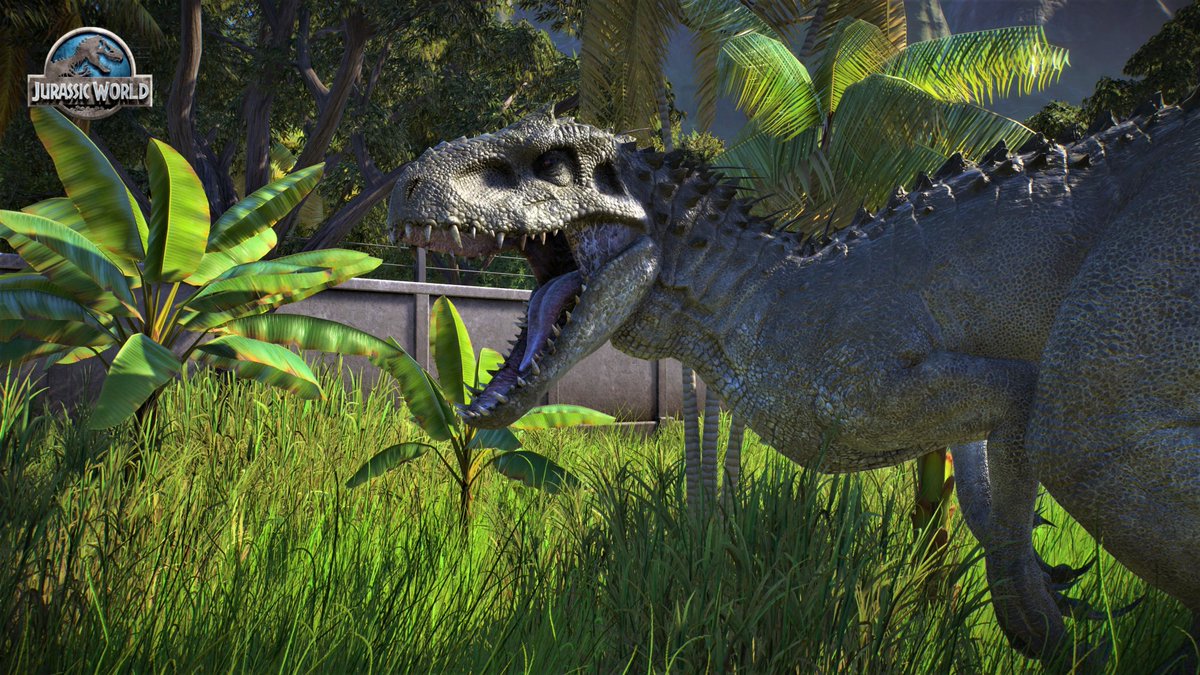 JurassicJames1's tweet image. "The Indominus Rex. Our first genetically modified hybrid." @JW_Evolution @frontierdev #JurassicWorld #JurassicWorldEvolution2 #IndominusRex