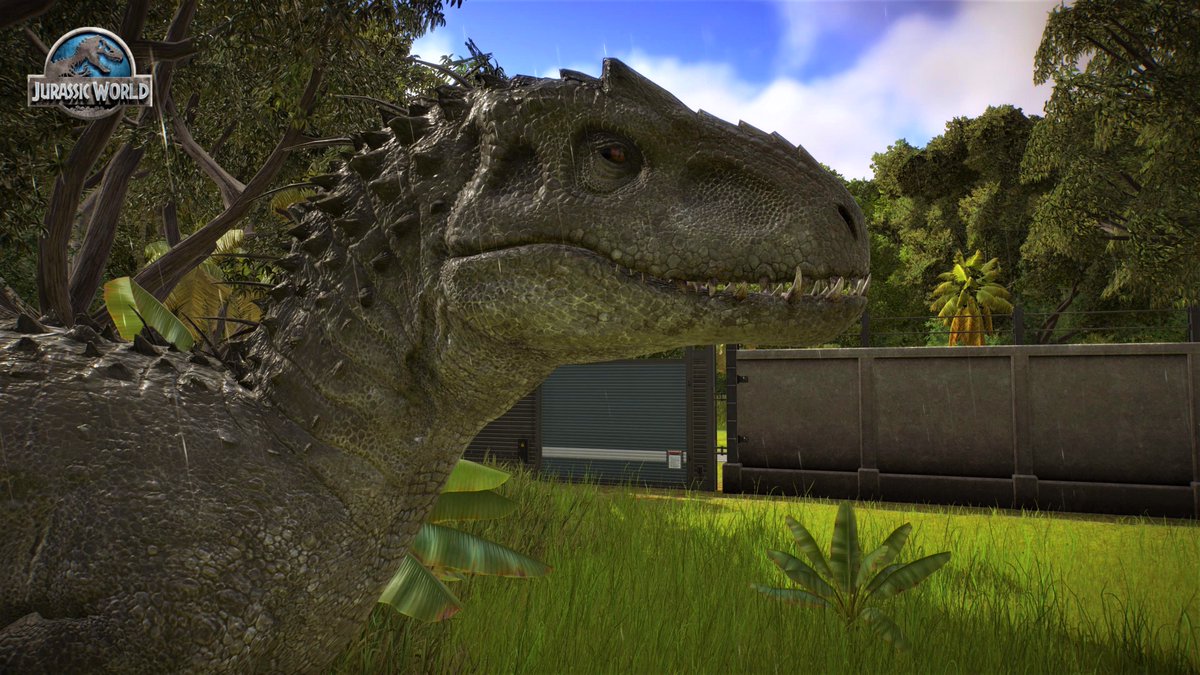 JurassicJames1's tweet image. "The Indominus Rex. Our first genetically modified hybrid." @JW_Evolution @frontierdev #JurassicWorld #JurassicWorldEvolution2 #IndominusRex