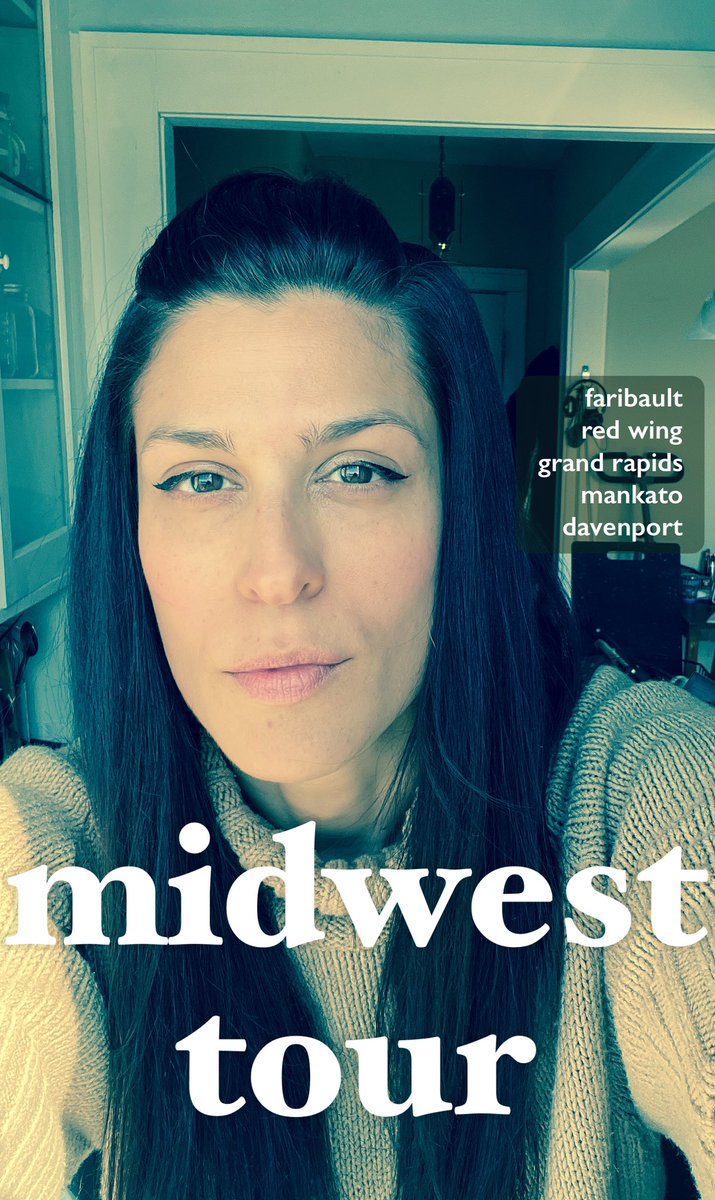 Graphic designer has the day off. 
But tour starts this Friday in Faribault.  
Dessawander.com/events