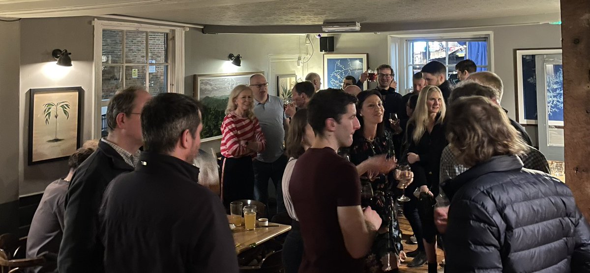 RTWparkrun's tweet photo. What a great turnout! Thank you to everyone (pictured or otherwise) who came to tonight’s social. It’s been (and still is) a brilliant night. https://t.co/tO5cCw4eaO