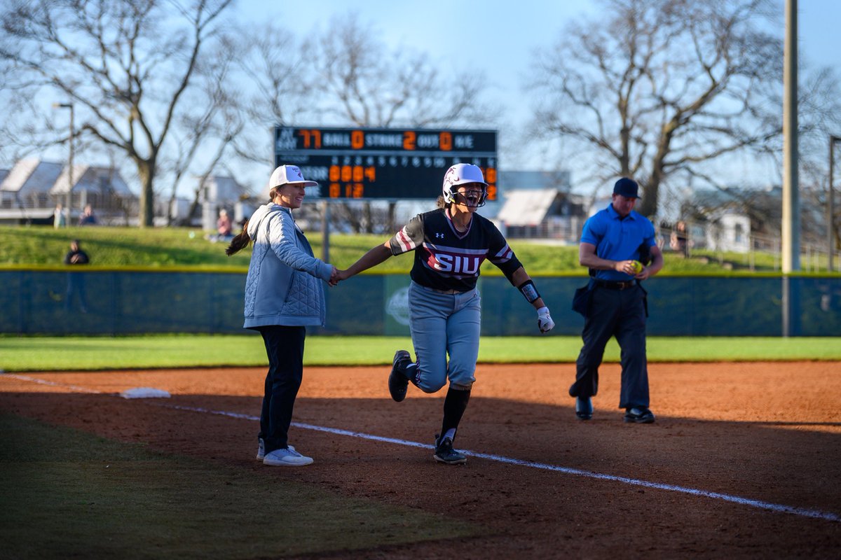 First HR as a #Saluki for Sidney Jones ☑️