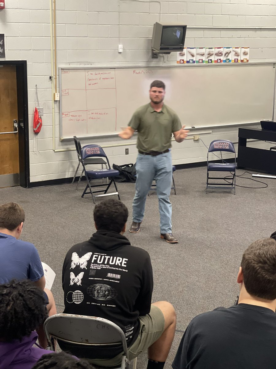 Our 7th Annual Men &amp; Purpose (M.A.P.) Conference is complete! Thank you to all of speakers that poured into our football players about LIFE! When you want better, you do better! Life is about choices! #Relentless <a href="/CoachVfloyd/">Victor Floyd</a> <a href="/CoachCaldwell27/">Coach Caldwell</a> <a href="/CHSFBRecruits/">Chester High School Football Recruiting (SC)</a> <a href="/CNR_Sports/">News & Reporter</a>