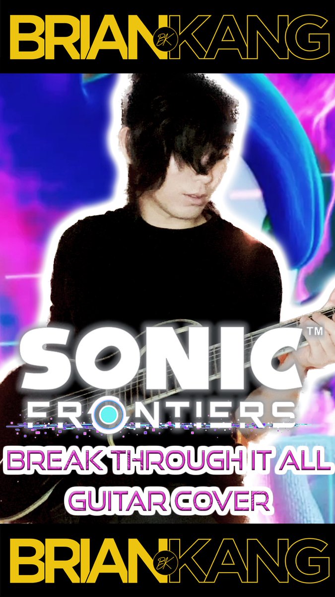bkthereckless's tweet photo. My guitar cover of “Break Through It All” from the @sonic_hedgehog Frontiers OST is out now! Hope y’all enjoy it! 💛🖤
#SonicFrontiers #SonicFrontiersDLC #breakthroughitall
Full Cover: https://t.co/SkRQGasBFq https://t.co/0CTIoBCHfi