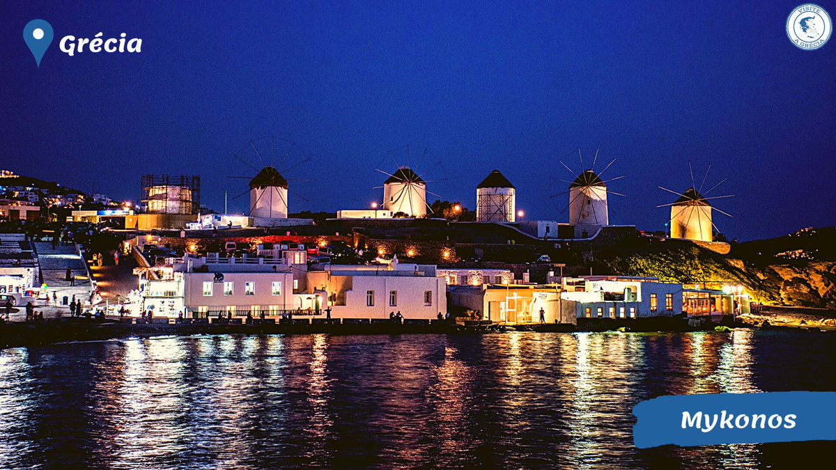 visiteagrecia's tweet photo. 📸🏖 Voltamos e para saudar esse retorno e aproveitar para desejar um excelente final de semana, postamos essa imagem noturna da paradisíaca #Mykonos! 💯🙌🇬🇷
⁣
⁣⁣#visiteagrecia #grecia #greece #ellada #ελλαδα #hellas #ελλας #μυκονος #ilhasgregas #dicasdeviagem #viagem #turismo https://t.co/u49LQCCnFX