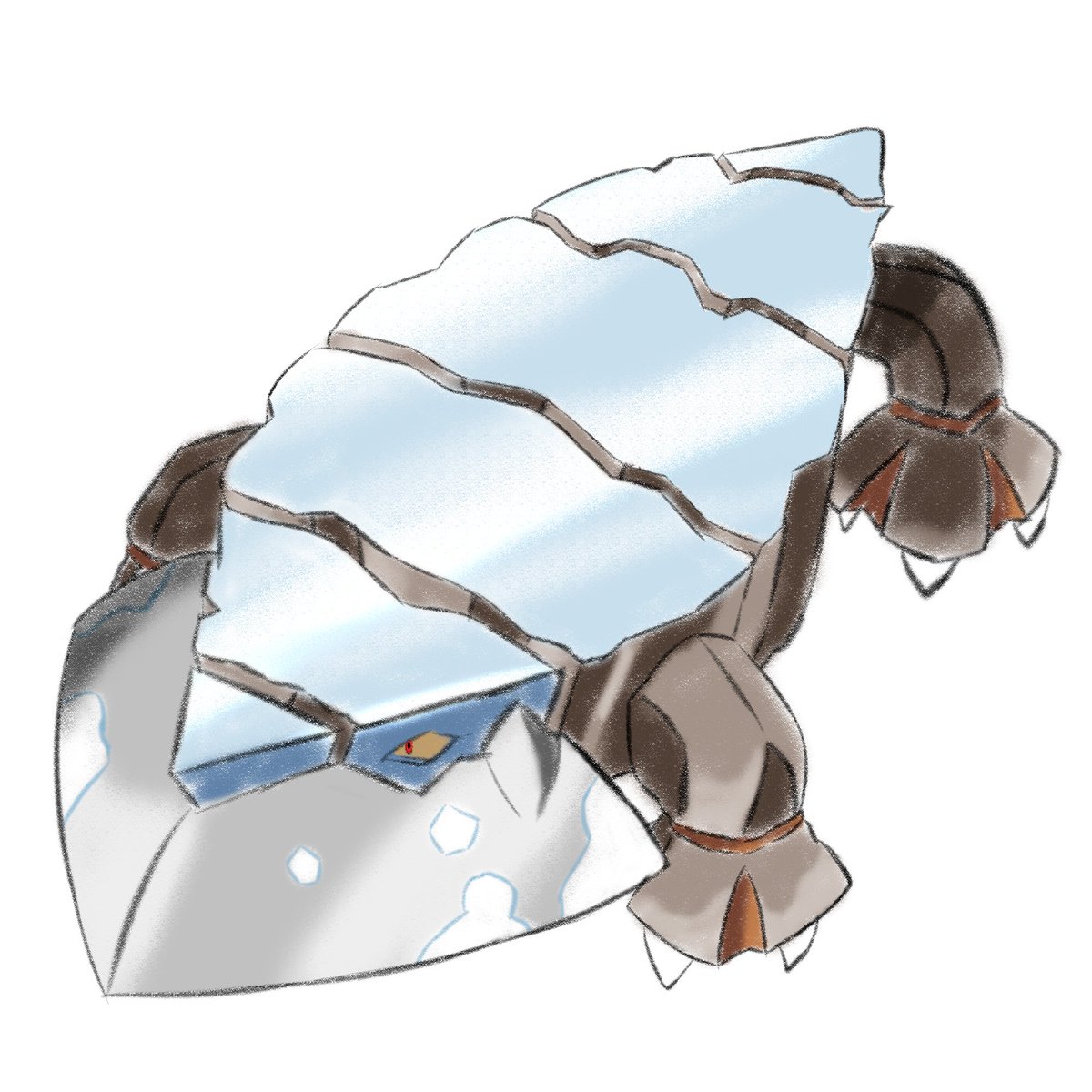 ポケモン「ポケモン並走お絵描き④#しゅえったいむ 」|わたし🦉📕のイラスト