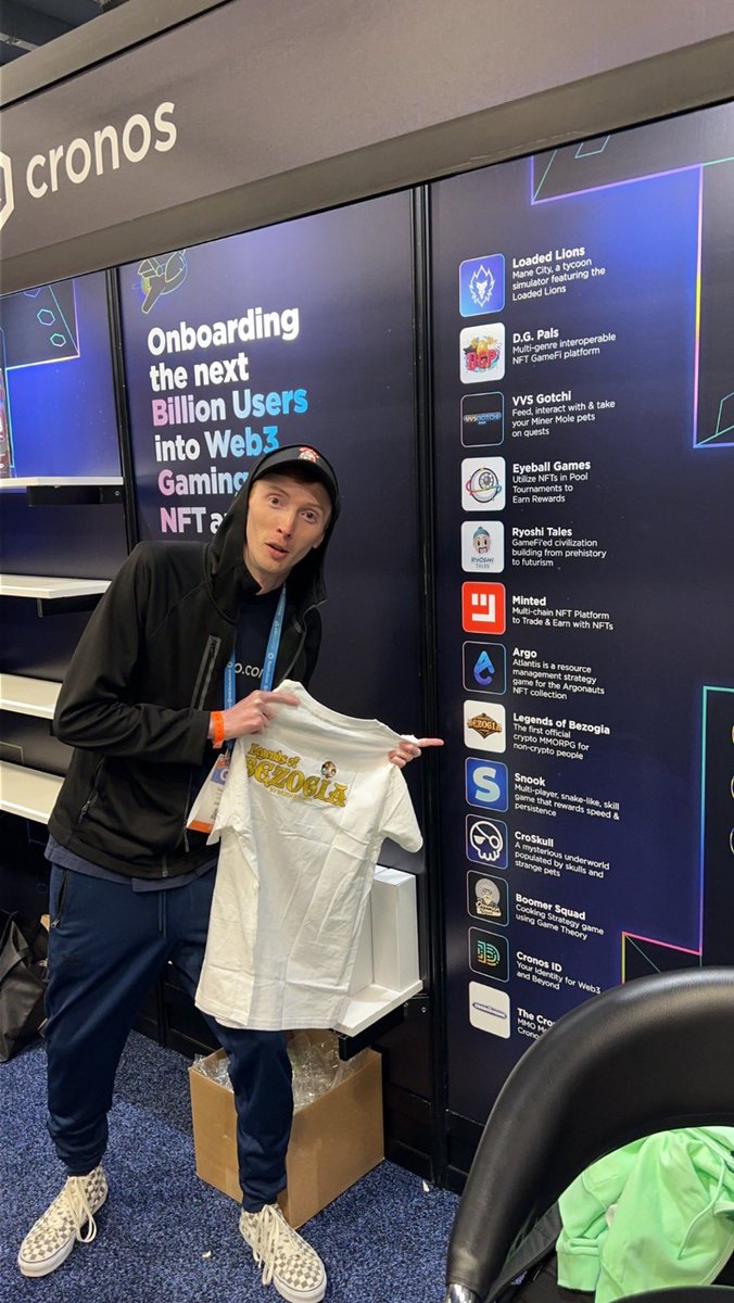 ZogiLabs's tweet photo. The energy at @Official_GDC was electric! 🔥 

We loved meeting so many inspiring people in the gaming community. 🎮

Shoutout to @cronosapp for being such amazing hosts. 🤝💪🏻

Stay tuned for updates on what we've got in store for the #futureofgaming. 

#ZogiLabs #gaming #GDC https://t.co/LtPZJlmRUp
