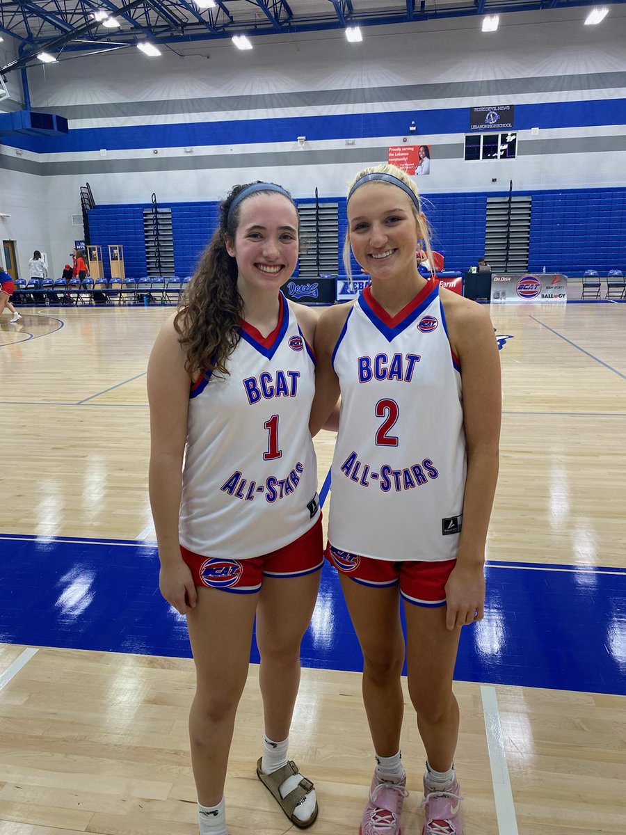 Fun day for these two! Thank you <a href="/BCATHOOPS/">BCAT</a> ! <a href="/_abbymc22/">Abby McFarland</a> <a href="/MiaAlexander2/">Mia Alexander💫</a>