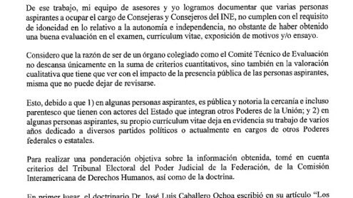 Angeliketm's tweet photo. #PlanC
Esta semana María Azuela, fue la única que como ciudadana denunció los perfiles que compiten para Consejero Presidente del @INEMexico y que son de ALTO RIESGO por tener preferencia partidista en @PartidoMorenaMx :

¡Hagámoslos famosos! 

#MiVotoSeRespeta 
#YoDefiendoAlINE https://t.co/wwnDvdPNnW