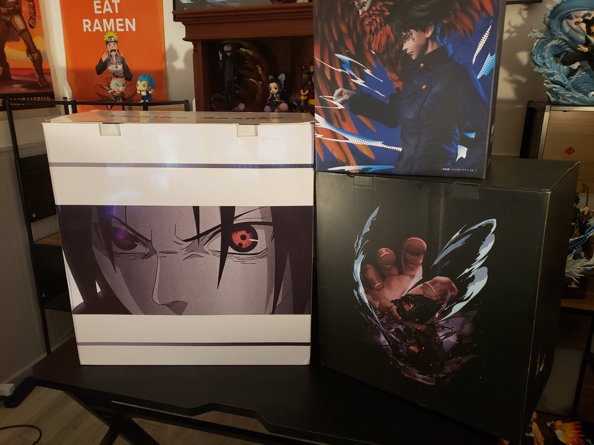 Today's the day! To continue <a href="/026_danielle/">Danielle_026</a> Birthday Month we are opening some ANIME resin statues on stream in less than 3 hours! 

#anime #unboxing #JujustuKaisen #AttackOnTitan #naruto