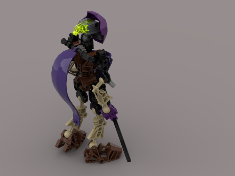 shrubnui's tweet photo. Tried out studio, this is Toa Aman. #bionicle #selfmoc https://t.co/ENobS57VBn