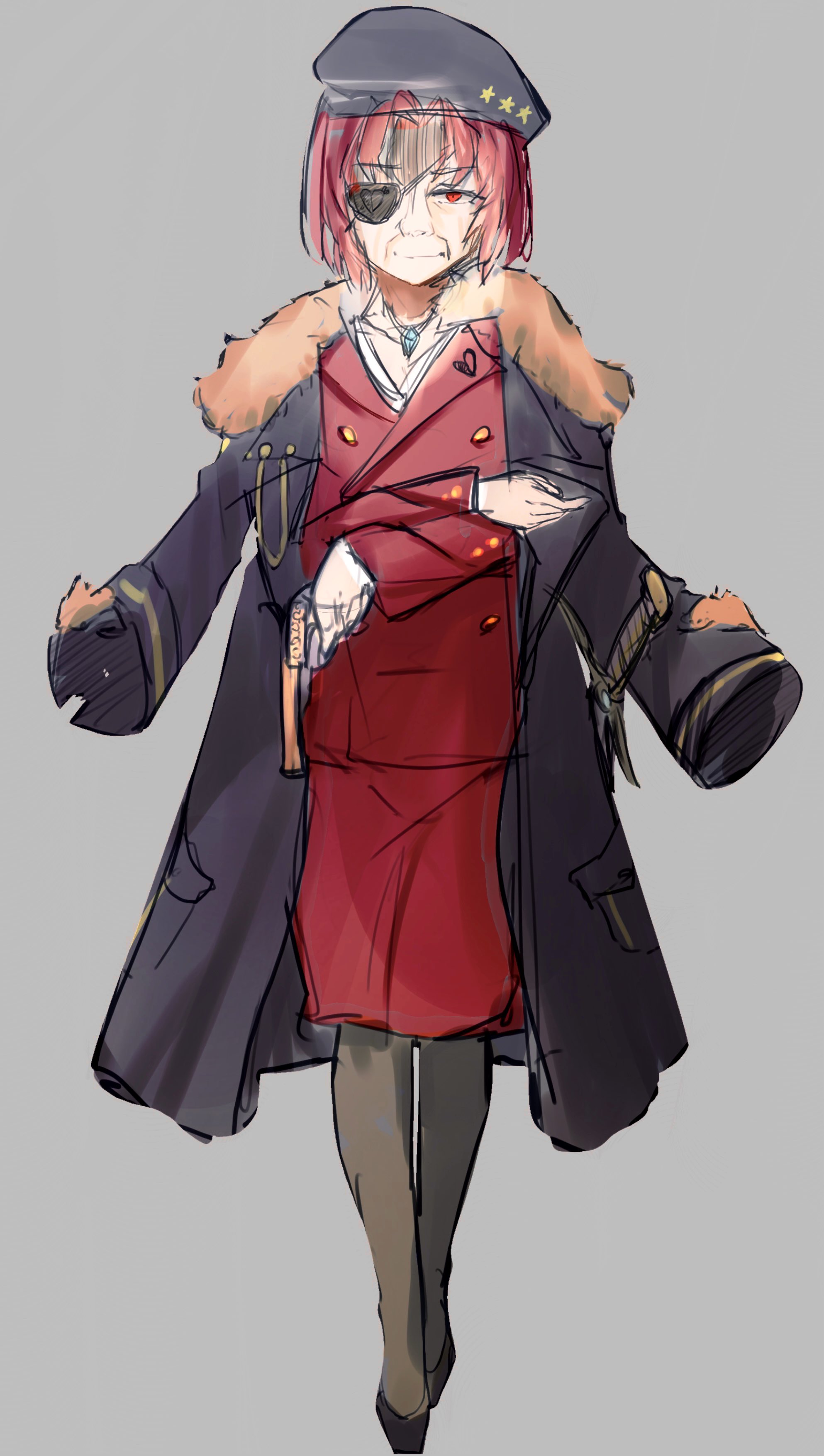 宝鐘マリン 社長服1式 宝鐘マリン社長衣装