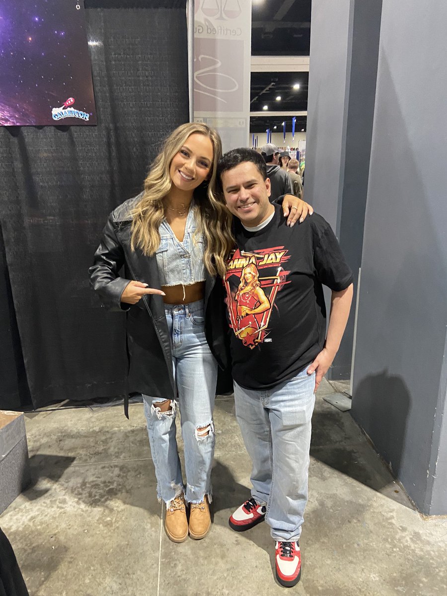 crains1227's tweet image. Got to see my favorites today! @annajay___ @RealBrittBaker @wrestlingleva #DMD #QueenSlayer #Hangman #leva #AEW