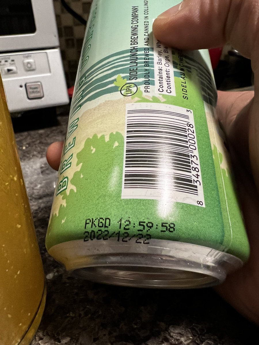 cogitate's tweet photo. @sidelaunch Bought this can at the LCBO last week. Canned on Dec 22. Is this heavy sediment normal or is it a bad can? https://t.co/dNnk9kY9YD