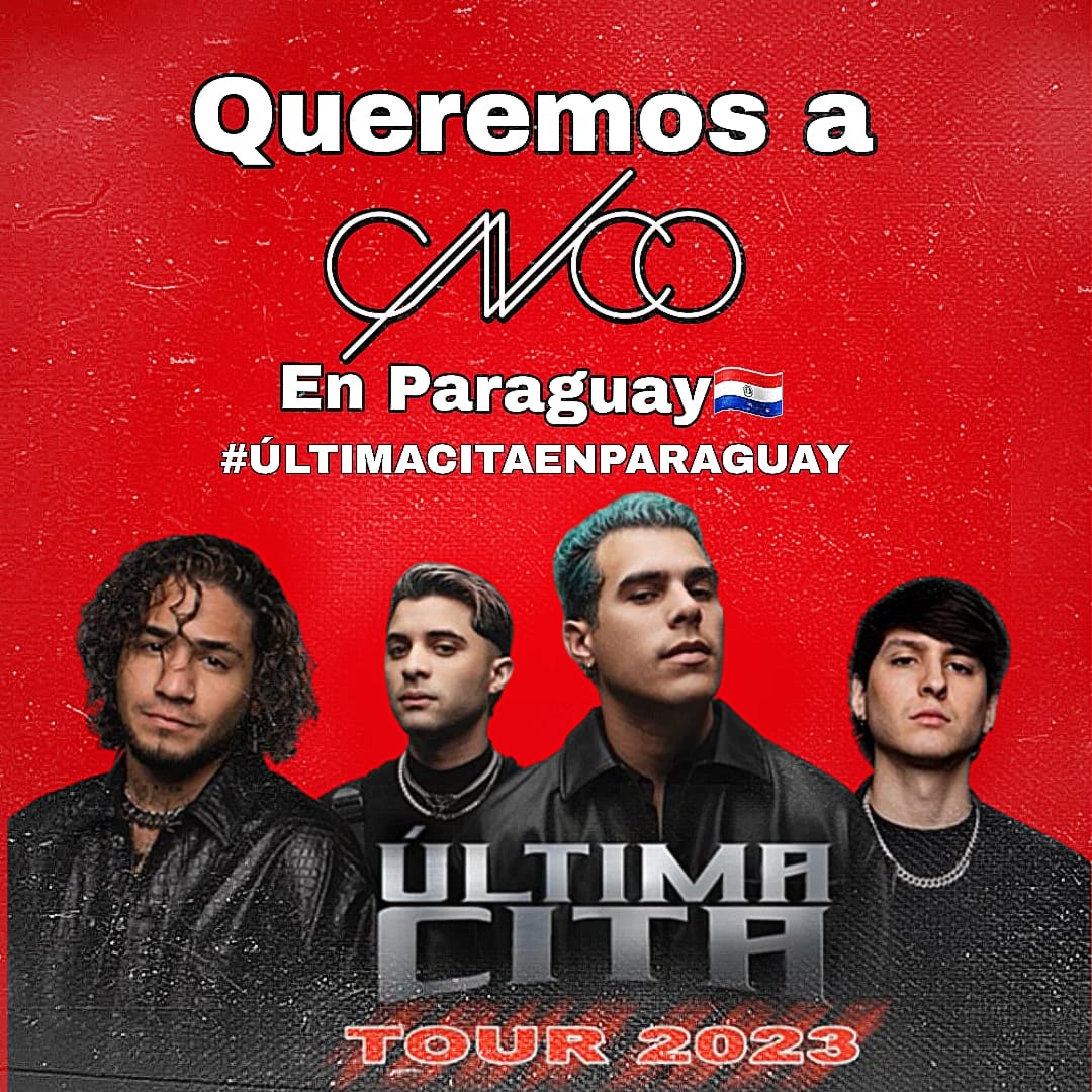 MELIMAGAA's tweet image. ❤🇵🇾
#UltimaCitaEnParaguay 
#UltimaCitaTour 
#CNCOUltimaCita 
#CNCOEnParaguay #CNCO @CNCOmusic