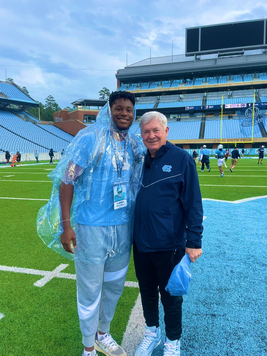 Enjoyed my time in Chapel Hill🐏!! Thanks for having me @CoachMackBrown @ChipLindsey11 !