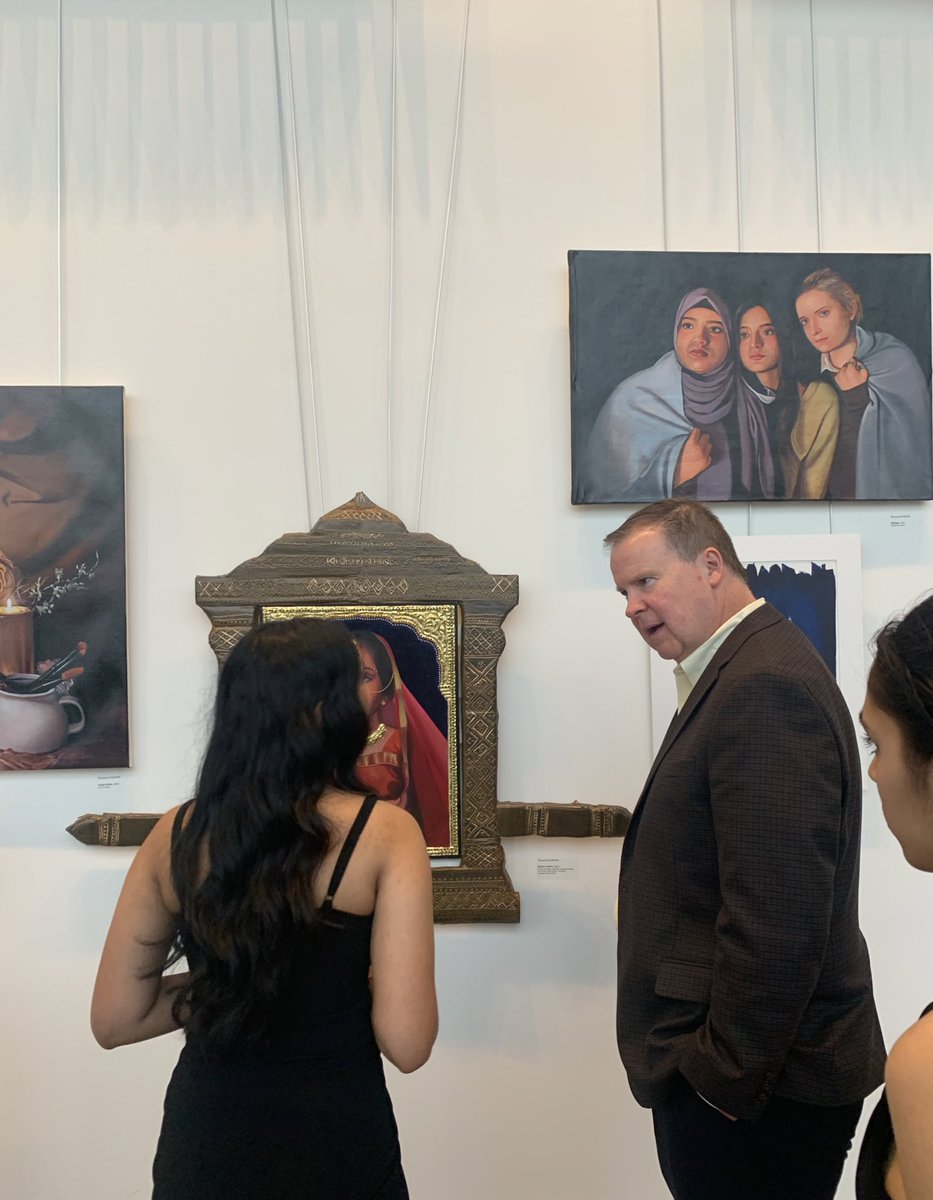 Moments from the artist reception. Paradox, IB Visual Arts Exhibition <a href="/coppellarts/">Coppell Arts Center</a>, on view through April 1. Thanks to everyone who came out to support these unbelievably talented artists. <a href="/CoppellHigh/">🏫 Coppell High School 📚</a> <a href="/CoppellFineArts/">Coppell ISD Fine Arts</a> <a href="/ib_chs/">CHS IB Program</a> #CHSArt #IBArtRocksCHS #Paradox