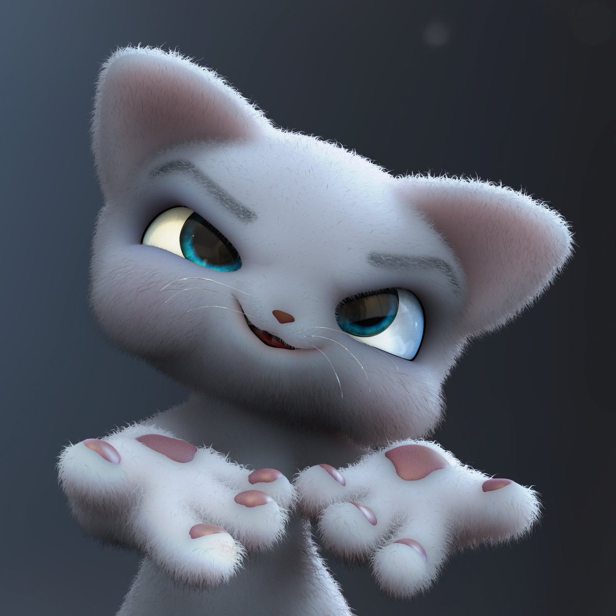 unexpectedtoy's tweet photo. "Really" - Been meaning to sculpt out an open palmed 'really' gesture.  🙀

Sculpted in Zbrush &amp; rendered in Keyshot.  

More daily creations over here on DeviantArt https://t.co/uZkunmIp6p  

#zbrush  #3dart  #digitalart #keyshot #3Dartist #artistsontwitter  #3dsculpt https://t.co/FFNMb0R5Ya