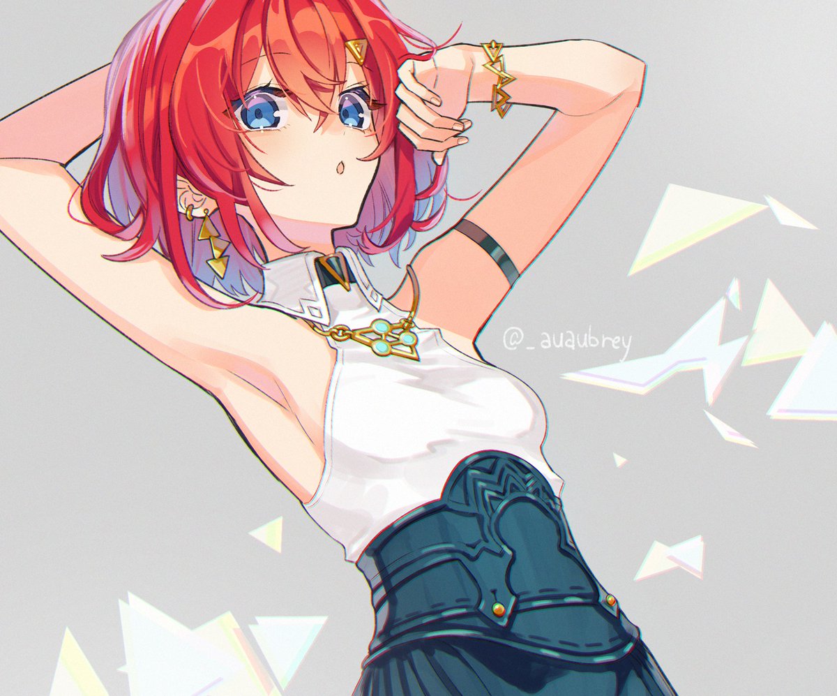 アンジュ・カトリーナ(にじさんじ) 「#三億アカウントの中から私を発掘してください キラキラした絵が好きです!よろしく」|おーぶりーのイラスト