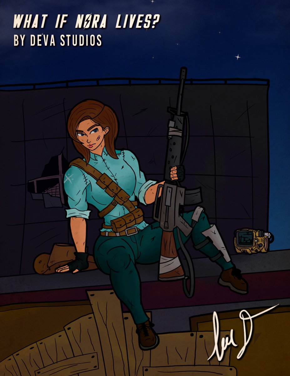 DevaStudios15's tweet photo. Un dibujito de Nora de Fallout 4.
#fallout4 #fallout #fallout4fanart #ilustracion #dibujos #dibujodigital #photoshop https://t.co/6O7iueVWhN