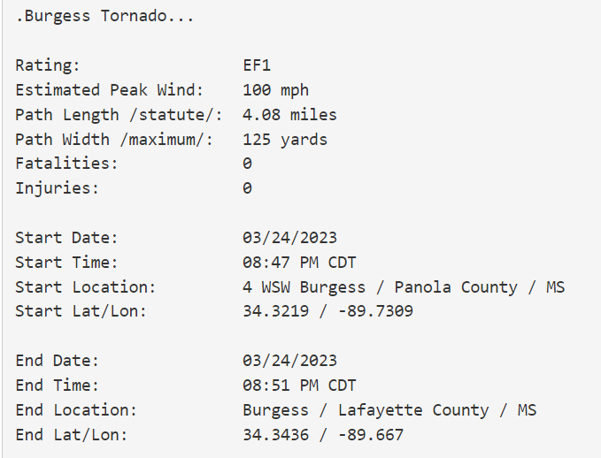 Weather Track US on Twitter "NEW INFO The NWS in Memphis, TN has