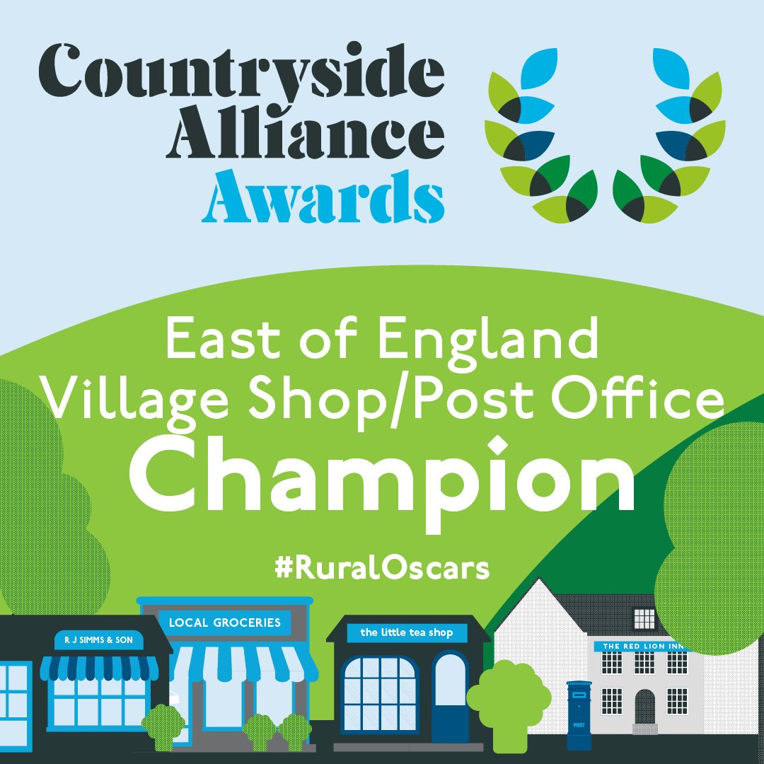 eltonvillagestore regional winner at this years countryside alliance awards #RuralOscars @CAupdates @CApressoffice @CambsCC @CambsCountyDay @Lord_Lt_Cambs @ShaileshVara @Mercury1712 @peterboroughtel @neneliving #ruralbusiness #SmallBusiness