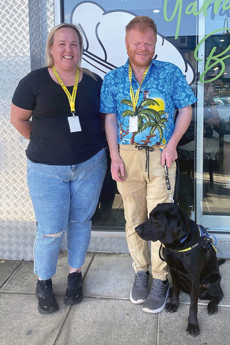 Phillip's efforts have seen 10 businesses in the Gippsland area begin to carry our collection dogs. Great job Phillip!
latrobevalleyexpress.com.au/community/2023…