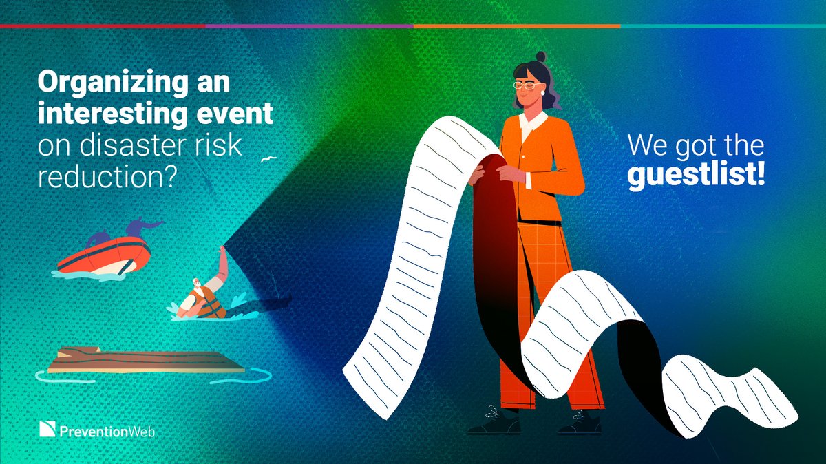 💡Did you know?
With 190,000+ visitors every month, and a mailing list of 11,000+, <a href="/PreventionWeb/">PreventionWeb</a> is the ideal platform to promote your #DRR events. What are you waiting for? 
📢Reach out to the expert community now!
preventionweb.net/upload-your-co…