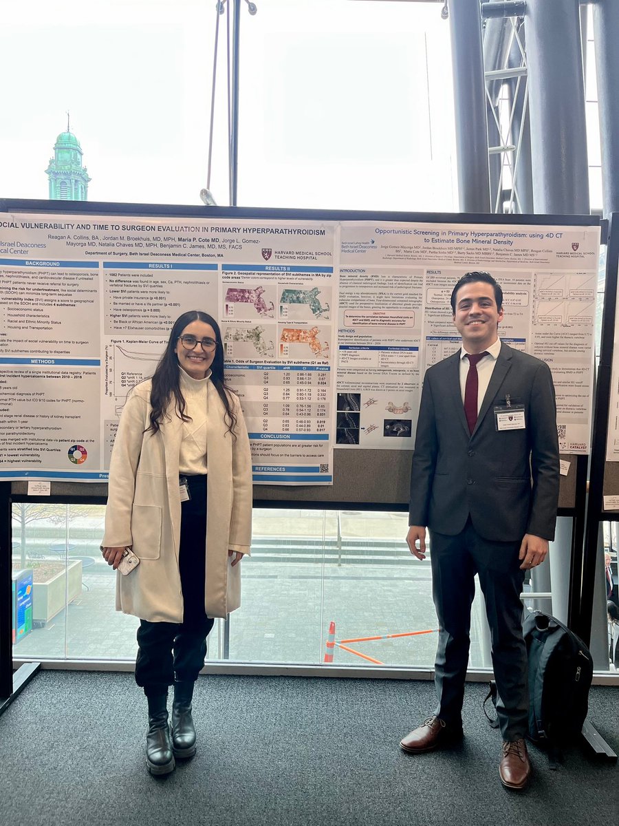 Jorge L. Gómez-Mayorga (@gomezjorgemd) on Twitter photo Lots of science today at the 12th #HarvardSurgeryResearchDay ! Sharing our work on opportunistic use of 4DCT to screen for bone mineral disease in PHPT. Shoutout to a superb team <a href="/j_broekhuis/">Jordan Broekhuis</a> <a href="/natalia__chaves/">Natalia Chaves</a> <a href="/Mariapaulacote/">Maria P. Cote</a> <a href="/ReaganACollins/">Reagan Collins</a> and our amazing mentor <a href="/benjamesMD/">Benjamin James</a> Lots of science today at the 12th #HarvardSurgeryResearchDay ! Sharing our work on opportunistic use of 4DCT to screen for bone mineral disease in PHPT. Shoutout to a superb team <a href="/j_broekhuis/">Jordan Broekhuis</a> <a href="/natalia__chaves/">Natalia Chaves</a> <a href="/Mariapaulacote/">Maria P. Cote</a> <a href="/ReaganACollins/">Reagan Collins</a> and our amazing mentor <a href="/benjamesMD/">Benjamin James</a>